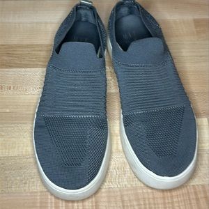 MIX No. 6 Gray Stretchy Slip-on Sneakers